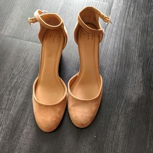 Suede wedges a new day